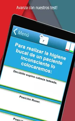 Test Celador Sanitario android App screenshot 1